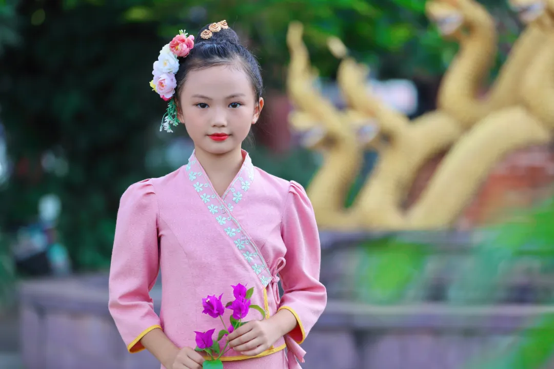 《西双版纳美如画》&玉金凤